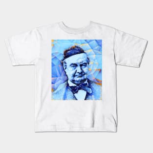 Charles Augustin Sainte-Beuve Portrait | Charles Augustin Sainte-Beuve Artwork 14 Kids T-Shirt